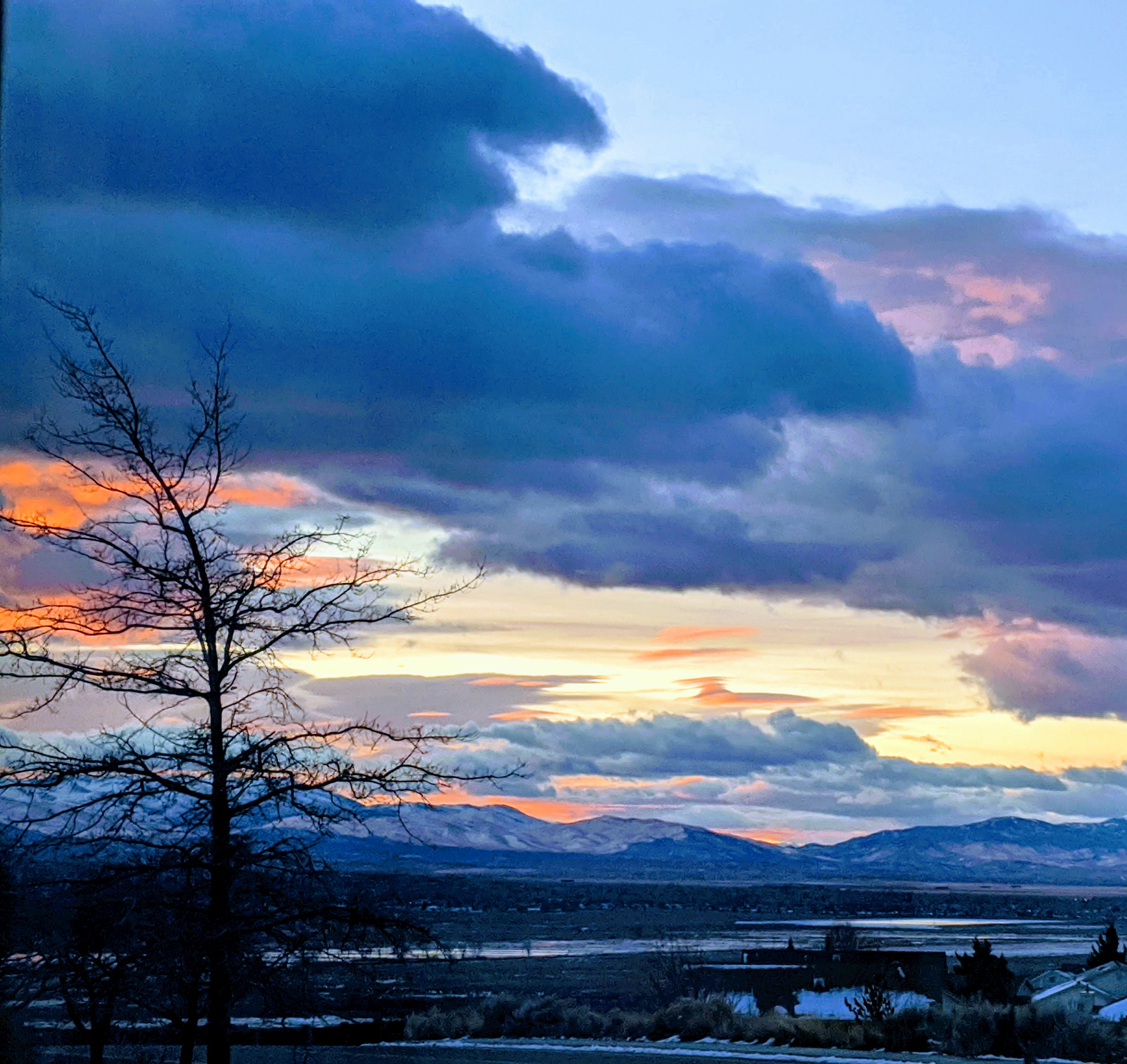 View of the Carson Valley from Sunridge